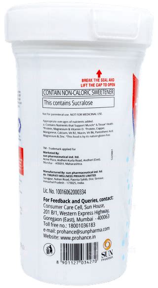 Prohance Hp Vanilla Powder | Buy Prohance Hp Online at Truemeds