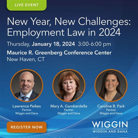 Wiggin and Dana LLP on LinkedIn: JOIN US IN PERSON! Please join Wiggin ...