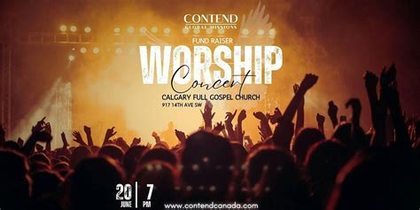Fundraiser Worship Concert, Calgary Full Gospel Church, 20 June 2024 ...