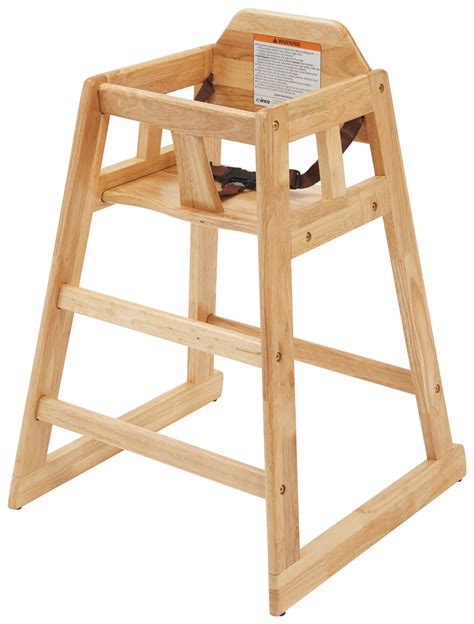 Winco, CHH-101A, High Chair, Wood - Dutchess Restaurant Equipment Co.