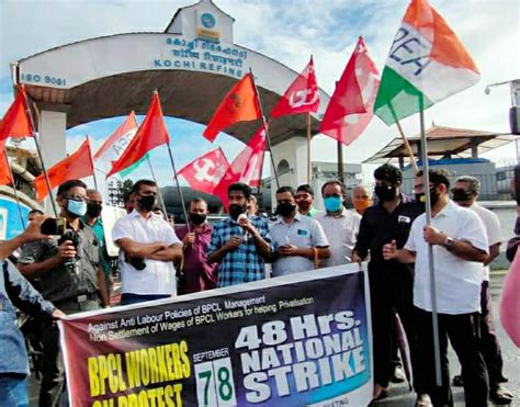 Over 4,800 BPCL Employees on 48-hour Strike Against Govt’s ...