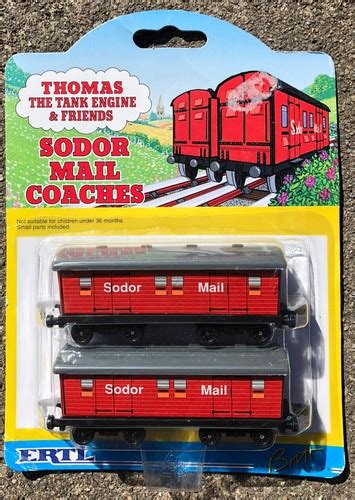 1995 ERTL Sodor Mail Coaches Train Cars Thomas the | Ubuy India
