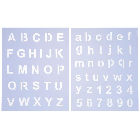 Basic Block Alphabet Stencils | Hobby Lobby | 825604