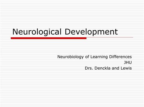 Image result for Neurological Development