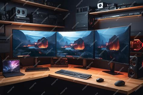 Gaming Setup Monitor 的图像结果