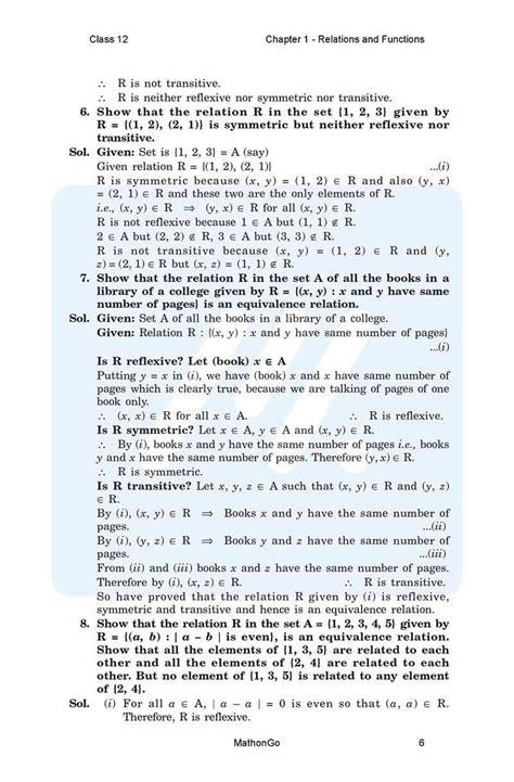 Maths 2 Class 12th Chapter 1 的图像结果