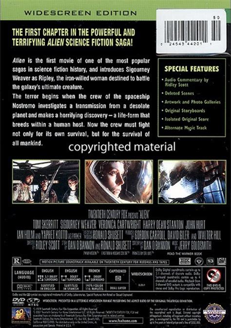 Image result for Alien DVD Menu