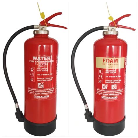 Fire Extinguisher Types Water