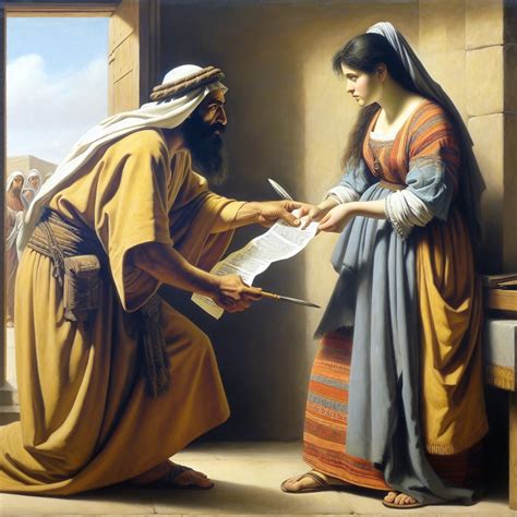 What does Deuteronomy 24:3 mean? | Bible Art