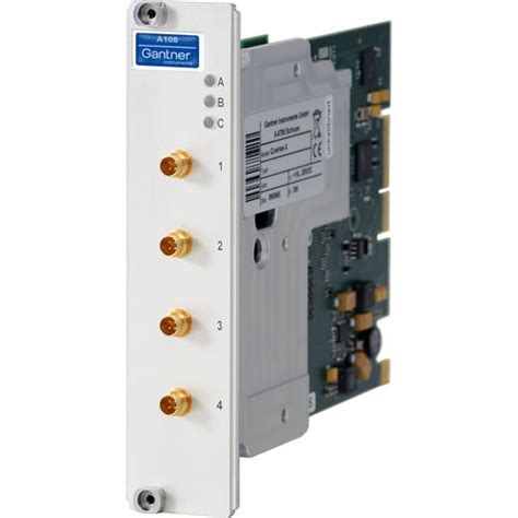 Analog I O module - Q.raxx XL A108 MEMS-4M1 - Gantner Instruments - 8 ...