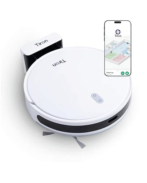 TIRON TRV 10P Robotic Vacuum Cleaner, 2-in-1 Vacuum & Mop, Laser ...