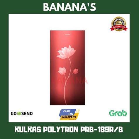 Jual KULKAS 1 PINTU POLYTRON PRB-189R/B (180L) -KHUSUS CIKARANG, BEKASI ...