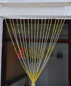 Pomp & Romp Premium Door String Beads 214 cm (7 ft) PVC, Polycotton ...