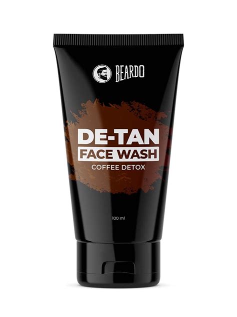 Beardo DeTan Face Wash for Men | With Vitamin E, Aloe Vera & Coffee ...