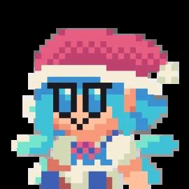 fumo cirno pixel art by swimkop on Newgrounds