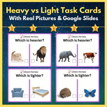 Image result for Heavy vs Light Objects