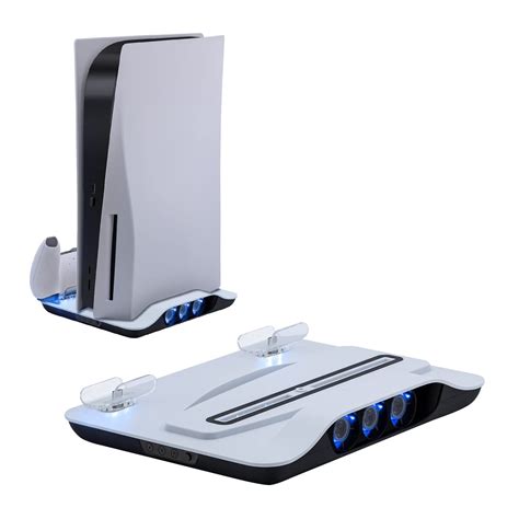 Buy MAKINGTEC Cooling Fan and Dual Controller Charger Station for PS5 ...