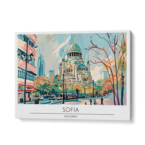 Sofia Bulgaria II Travel Posters for Home Decor – Asianmonk