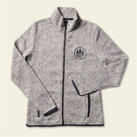 Women’s Grey Fleece Jacket – Everarbor