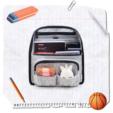 TidyUp BackPack Mate | Felt School Bag & Backpack Organizer Insert | 10 ...