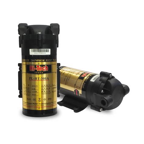 Hi-Tech RO Booster Pump 300 GPD with Connectors FOR Any Water Purifier ...