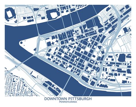 Walking Map Of Downtown Pittsburgh Directions To Google Pittsburgh In