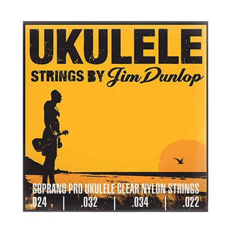 Dunlop Ukulele Pro Soprano String Set Clear Nylon – BAJAAO.COM