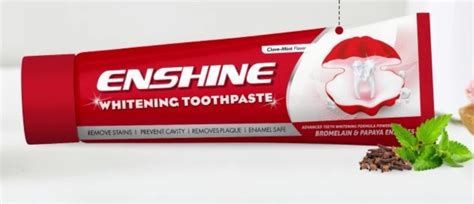 इनसाइन वाइटनिंग टूथ पेस्ट 100ग्राम (Enshine Whitening Toothpaste 100Gm ...
