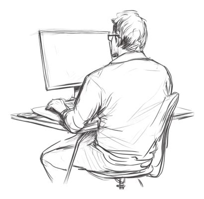 Computer Learner Scetch 的图像结果