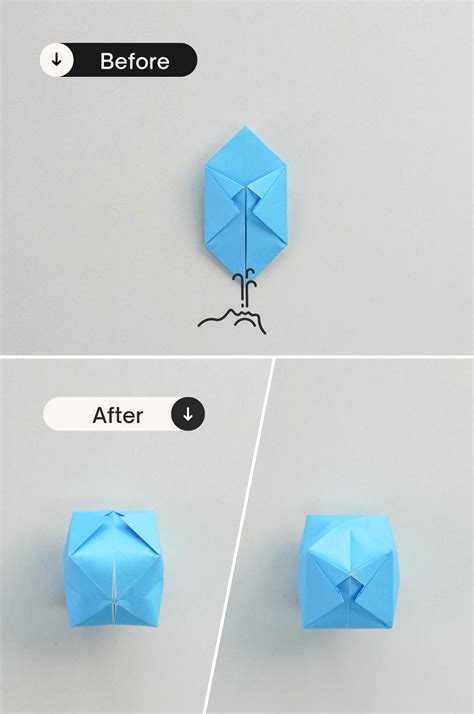 Origami Paper Balloon Tutorial 的图像结果