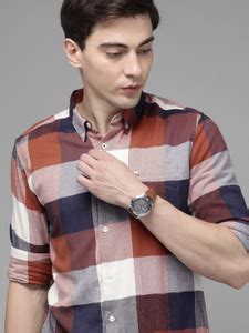 THE BEAR HOUSE Men Checkered Casual Multicolor Shirt - Buy THE BEAR ...