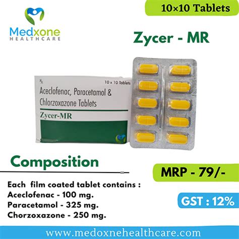 ZYCER-MR Tablets Medxone Healthcare