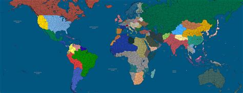 A World Map in 1960 : r/Kaiserreich
