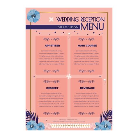 Buffet menu templates Images - Free Download on Freepik