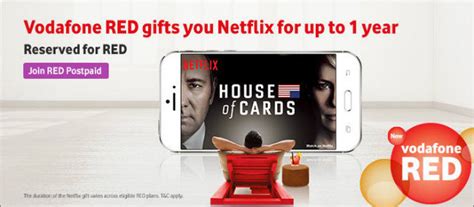 Vodafone offers free Netflix subscription for up to a year for select ...