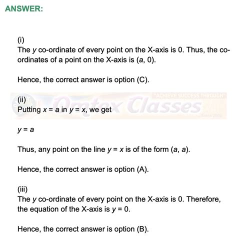 omtex.co.in : Chapter 7 - CoOrdinate Geometry Mathematics Part II ...