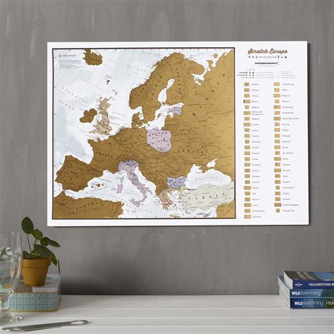 Buy Scratch The World® Travel Map - Scratch Off World Map Poster ...