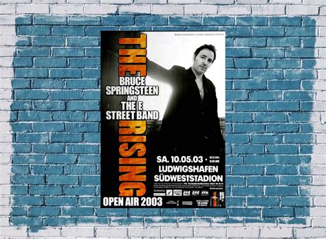 Bruce Springsteen - Open Air, Ludwigshafen 2003 - Konzertplakat, 34,50