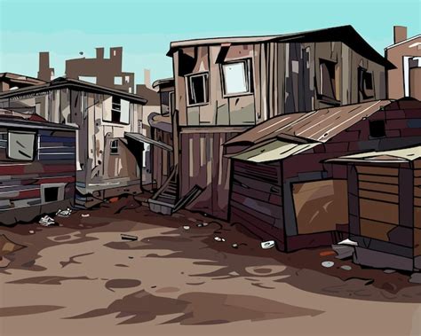 Poor Area Cartoon 的图像结果