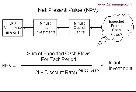 Net Present Value Calculation Process 的图像结果