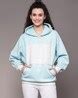 Buy Light Blue Sweatshirt & Hoodies for Women by Kassually Online ...