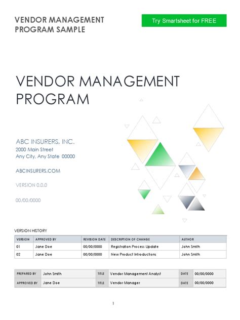 Image result for Vendor Management Program