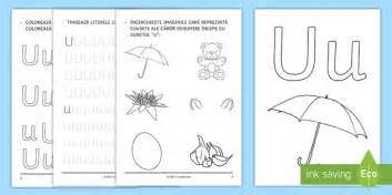 Litera U - Broșură cu activități | Twinkl România