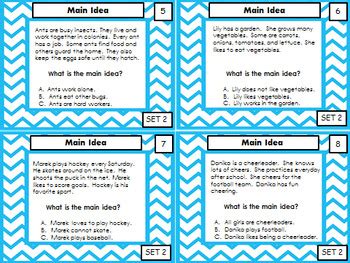 Main Idea Task Cards 的图像结果