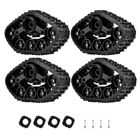 Buy RC Truck Track Wheel, 4pcs Track Wheel Tire Crawler Tyre Accessory ...