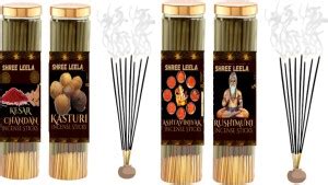 Shree Leela Kesar Chandan ,kasturi ,Ashtaviniyak ,Rushimuni Agarbatti ...