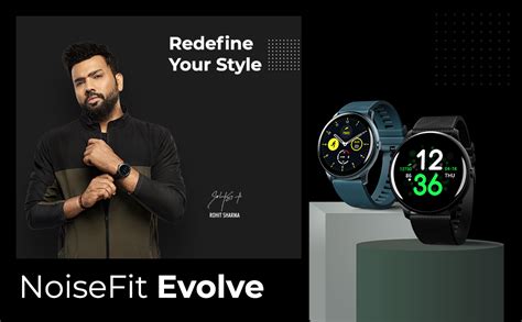 Amazon.in: Buy Noise NoiseFit Evolve Full Touch Control Smart Watch ...