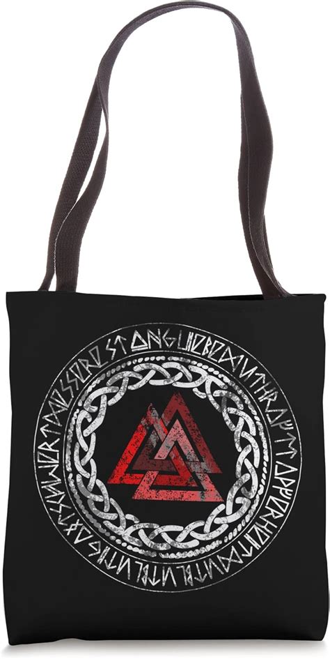 Mittelalter Ornamente, Wikinger, Kelten Red Valknut, Wotan knot, runes ...