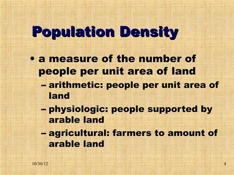 Population Geography | PPT