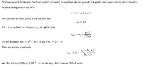 Image result for Solve Equation Using Newton-Raphson Method